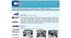 Desktop Screenshot of caribic-machines.sk