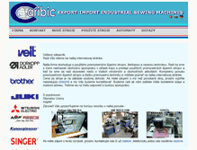 Tablet Screenshot of caribic-machines.sk